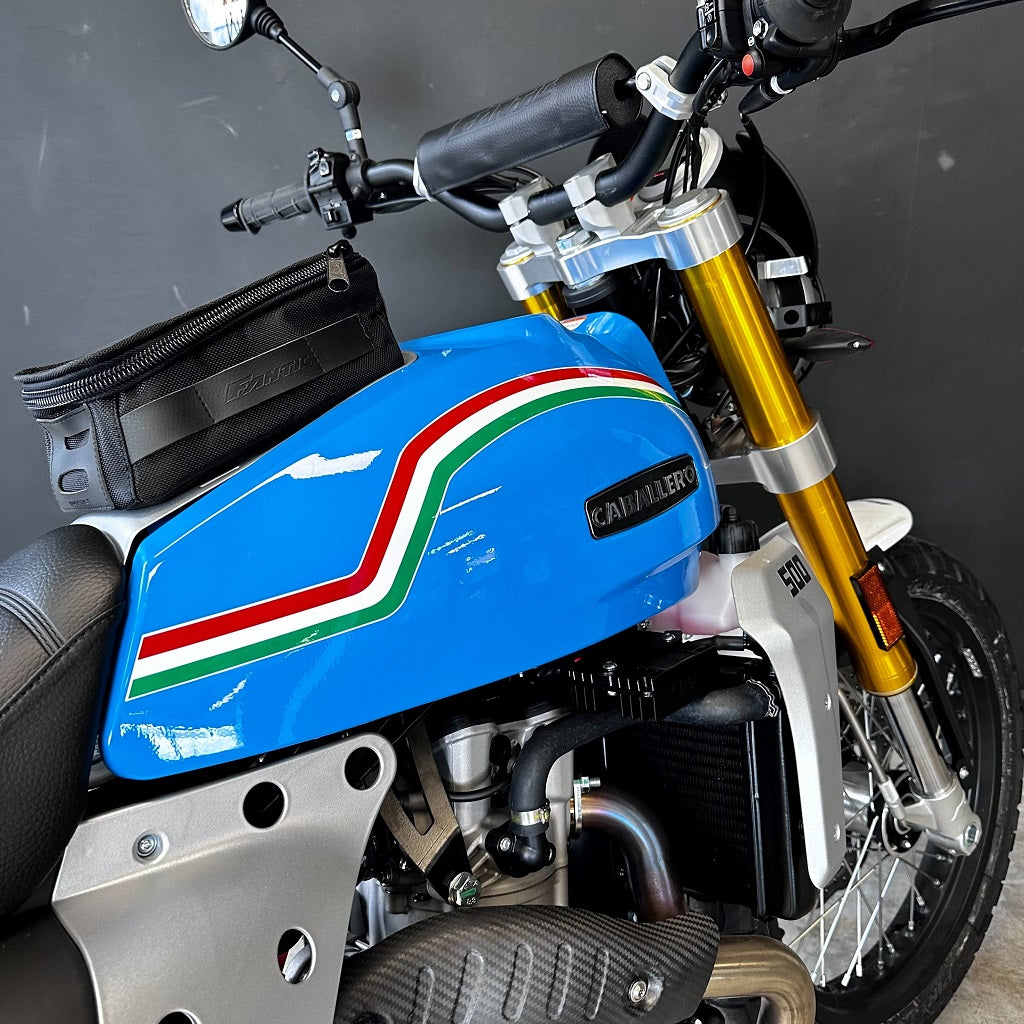 FANTIC CABALLERO SCRAMBLER ANNIVERSARY - BLUE