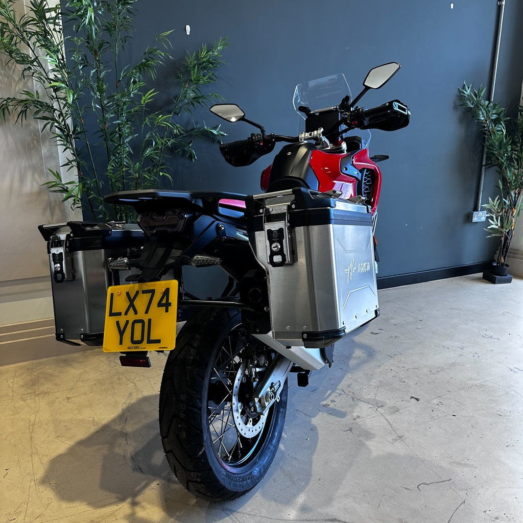 MV AGUSTA ENDURO VELOCE - ROSSO RED - Luggage included – preloved