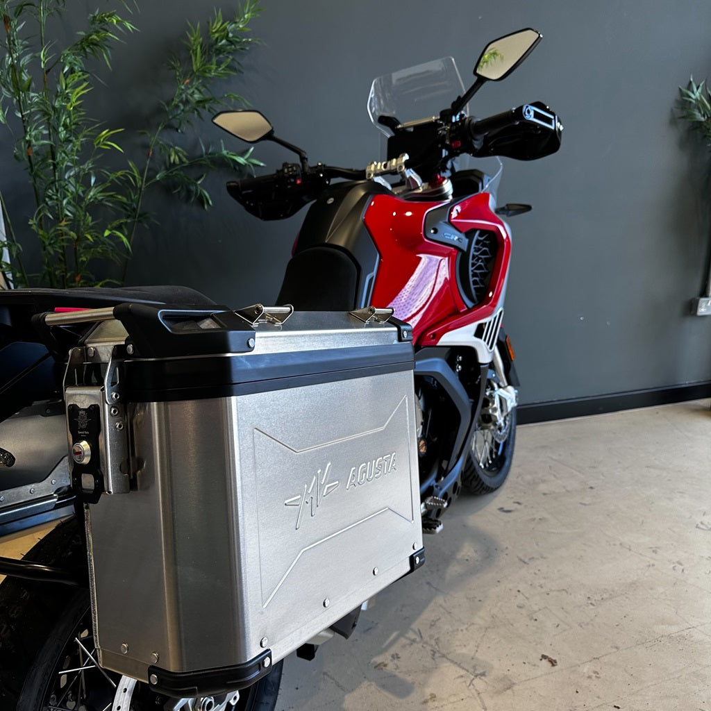 MV AGUSTA ENDURO VELOCE - ROSSO RED - Luggage included – preloved