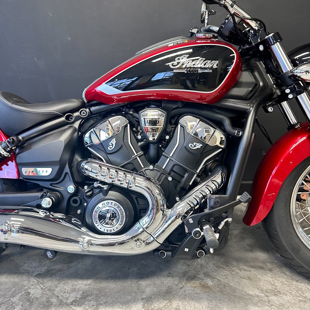 2025 Scout Classic Limited +Tech - Sunset Red Metallic