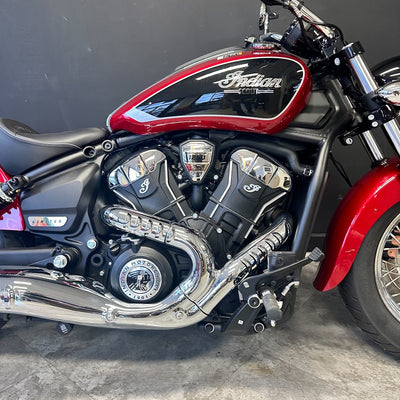 2025 Scout Classic Limited +Tech - Sunset Red Metallic