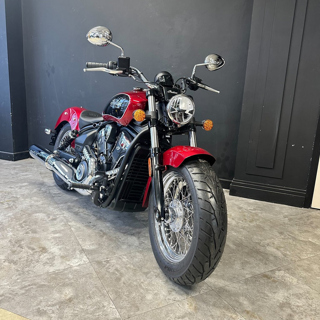 2025 Scout Classic Limited +Tech - Sunset Red Metallic