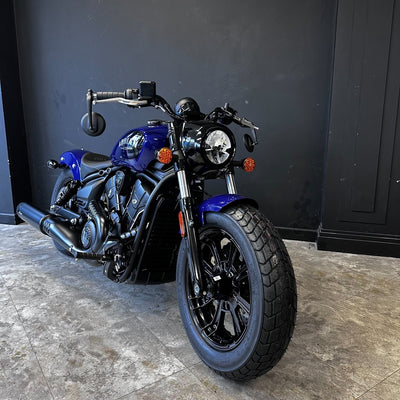 MY25 Indian Scout Bobber Limited + Tech – SPIRIT BLUE