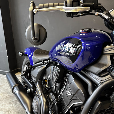 MY25 Indian Scout Bobber Limited + Tech – SPIRIT BLUE