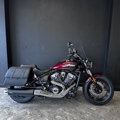 2025 Indian Super Scout Limited +Tech Maroon Metallic with Graphics