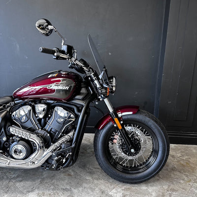 2025 Indian Super Scout Limited +Tech Maroon Metallic with Graphics