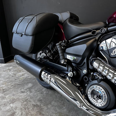 2025 Indian Super Scout Limited +Tech Maroon Metallic with Graphics