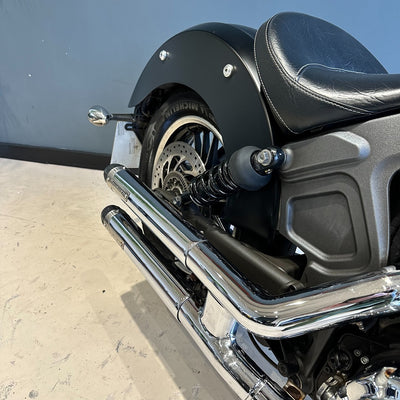 2017 INDIAN SCOUT PRELOVED - SMOKE BLACK WITH CRUSHER EXHAUST