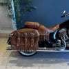 INDIAN CHIEF VINTAGE GLOSS BLACK TAN LEATHER TRIM - PRELOVED