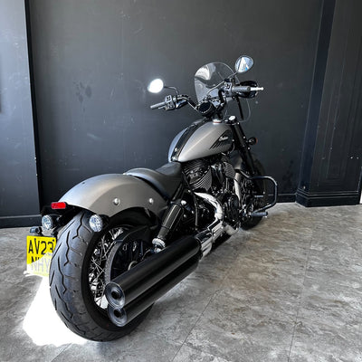 INDIAN CHIEF BOBBER DARKHORSE - TITANIUM SMOKE - PRELOVED