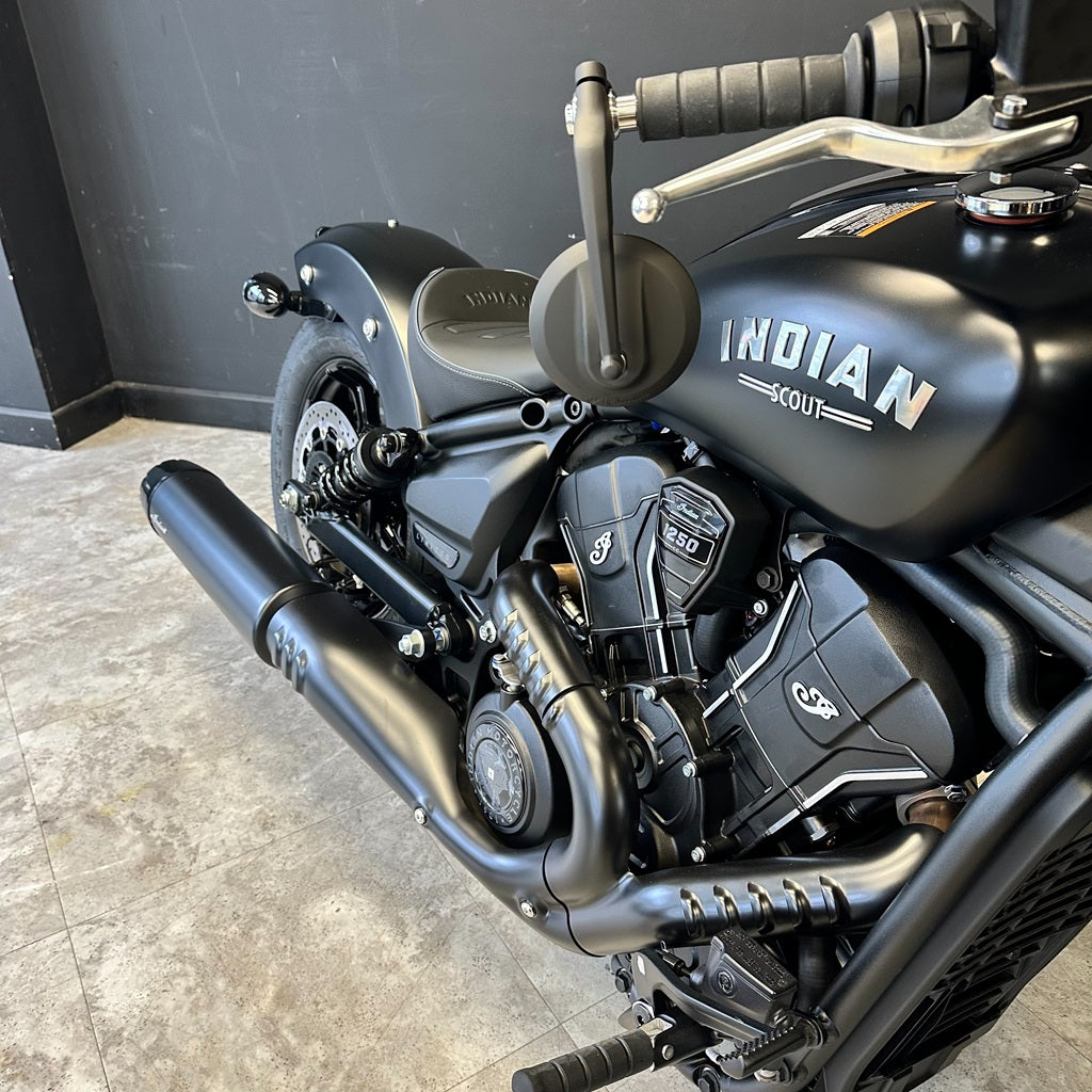 INDIAN SCOUT BOBBER LIMITED+TECH - BLACK SMOKE