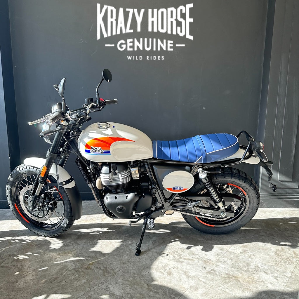 Royal Enfield Interceptor Bear 650 - BOARDWALK WHITE