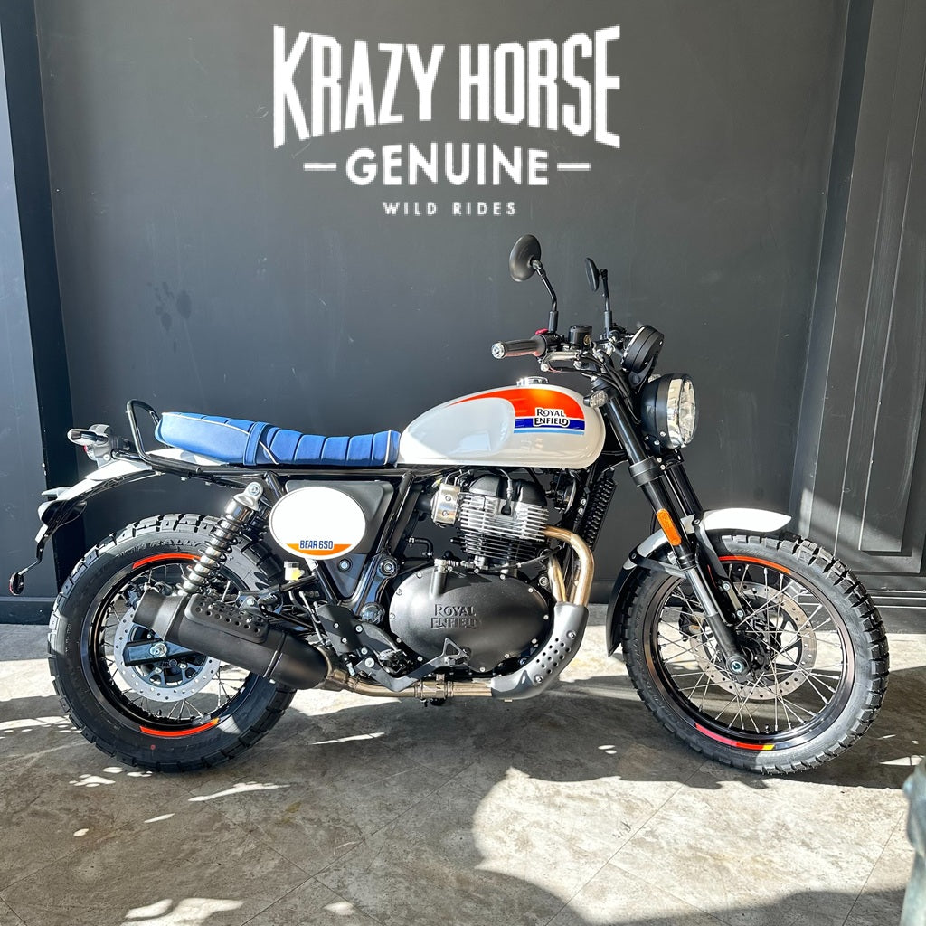 Royal Enfield Interceptor Bear 650 - BOARDWALK WHITE