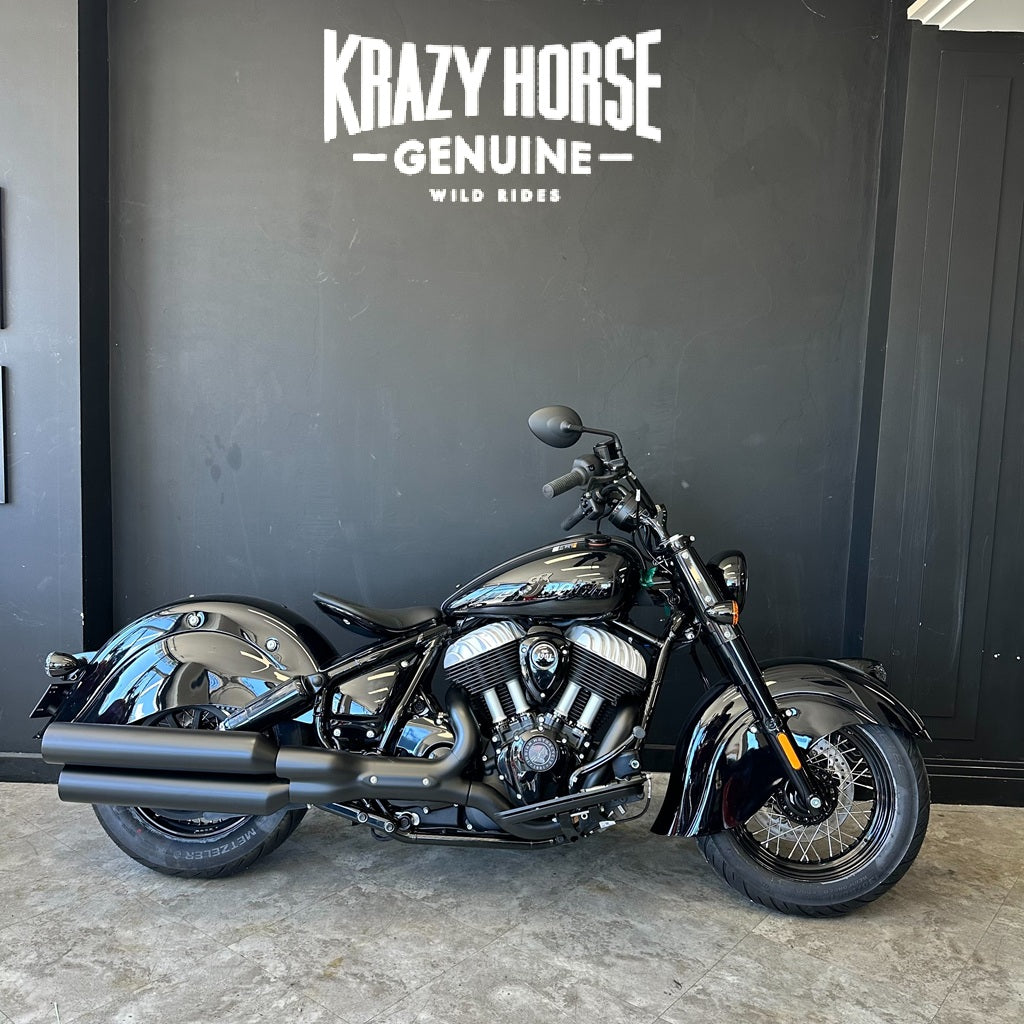 INDIAN CHIEF VINTAGE - BLACK METALLIC