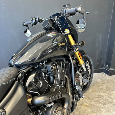 2026 Indian Scout 101 - Crystal Black with Super Graphite