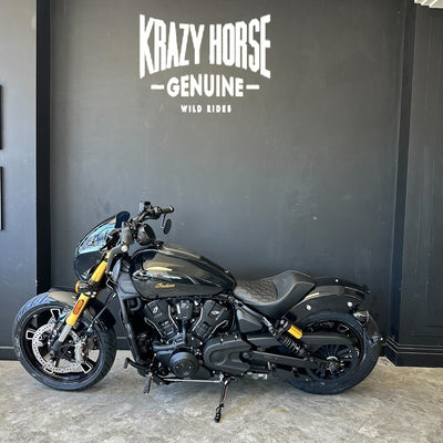 2026 Indian Scout 101 - Crystal Black with Super Graphite