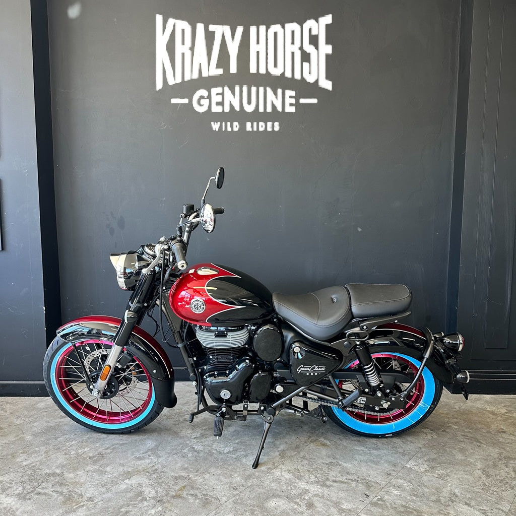 ROYAL ENFIELD CLASSIC 350 GOAN - LAVA RED /BLACK