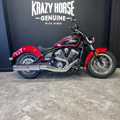 2025 Scout Classic Limited +Tech - Sunset Red Metallic