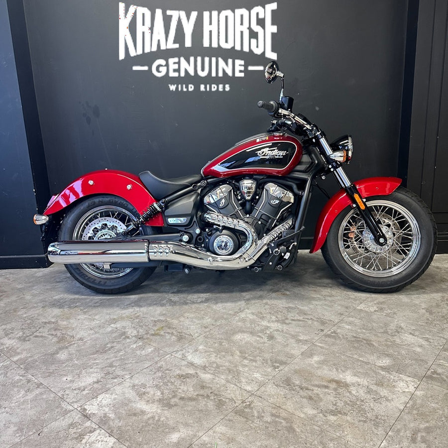 2025 Scout Classic Limited +Tech - Sunset Red Metallic