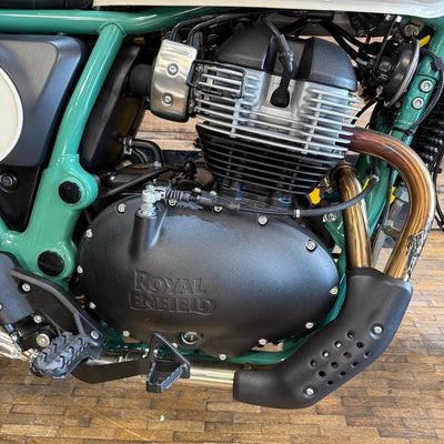 Royal Enfield Bear 650 - Two Four Nine (White/Green) - Preloved
