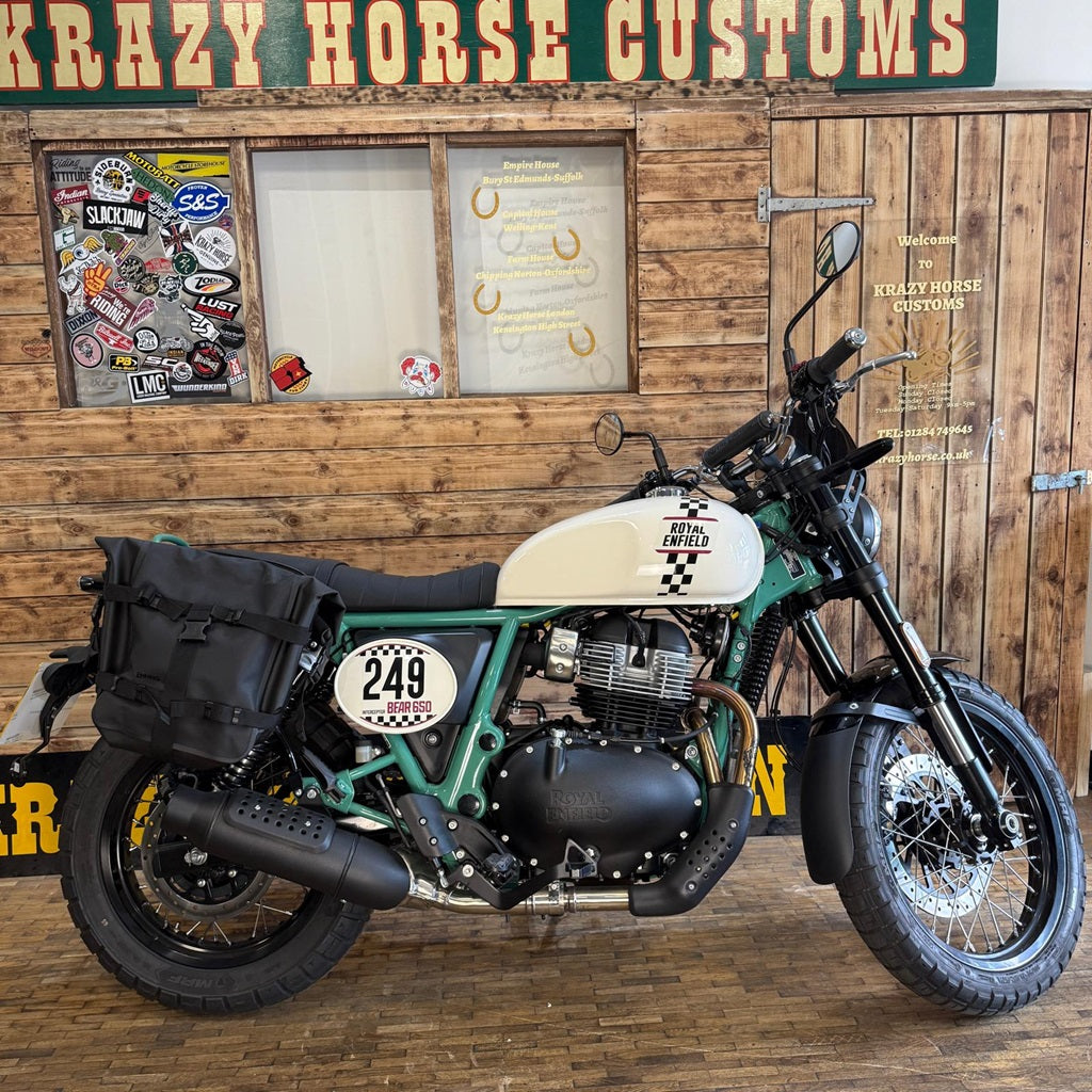 Royal Enfield Bear 650 - Two Four Nine (White/Green) - Preloved