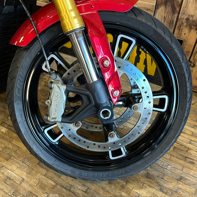 INDIAN SCOUT 101 - Sunset red with Graphics - Preloved
