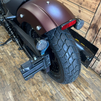 INDIAN SCOUT BOBBER BASE - Maroon smoke