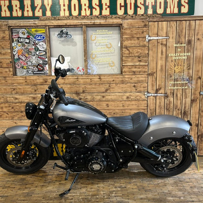 INDIAN CHIEF BOBBER DARK HORSE -  Titanium smoke - PreLoved