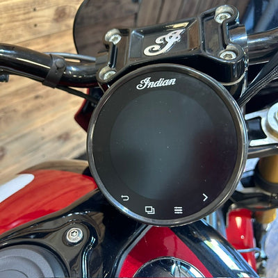 INDIAN SCOUT 101 - Sunset red with Graphics - Preloved
