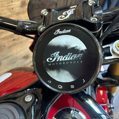 INDIAN SCOUT 101 - Sunset red with Graphics - Preloved
