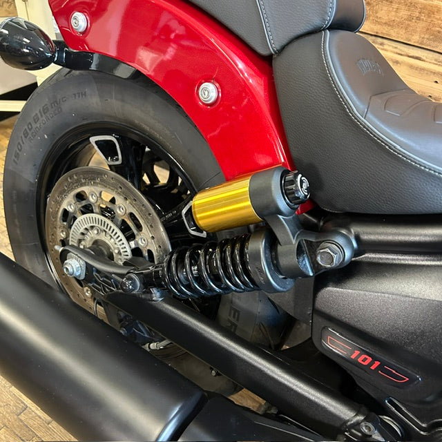 INDIAN SCOUT 101 - Sunset red with Graphics - Preloved