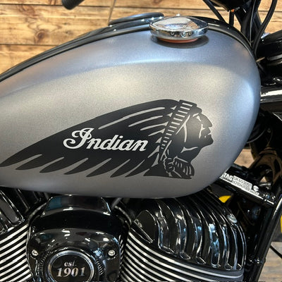 INDIAN CHIEF BOBBER DARK HORSE -  Titanium smoke - PreLoved