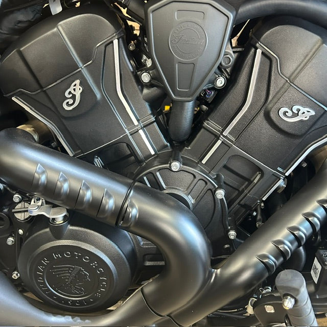 INDIAN SCOUT BOBBER BASE - Maroon smoke