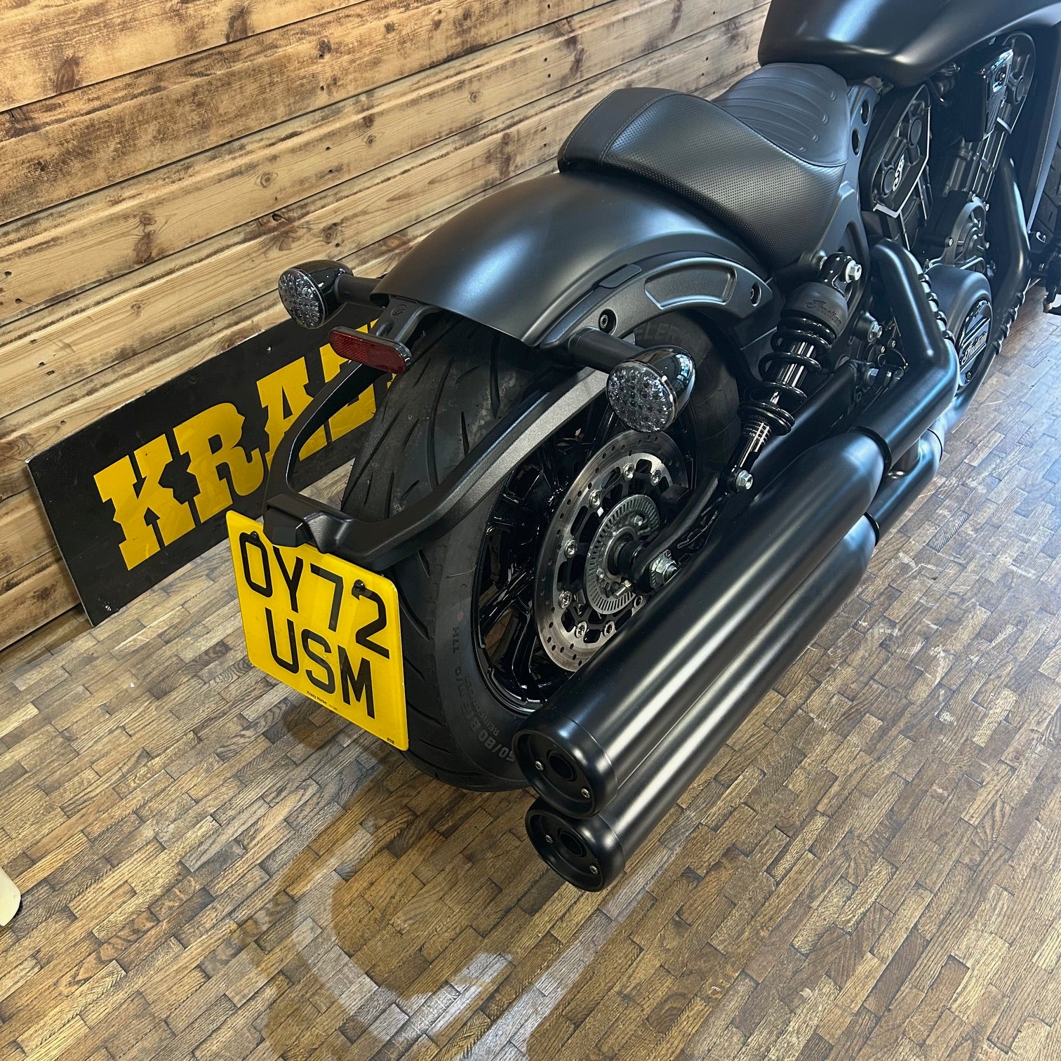 INDIAN SCOUT ROGUE - BLACK SMOKE - PreLoved