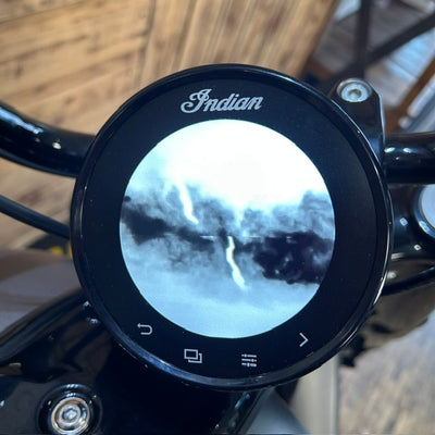 INDIAN CHIEF BOBBER DARK HORSE -  Titanium smoke - PreLoved