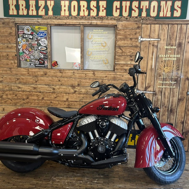 INDIAN CHIEF VINTAGE -  INDIAN RED