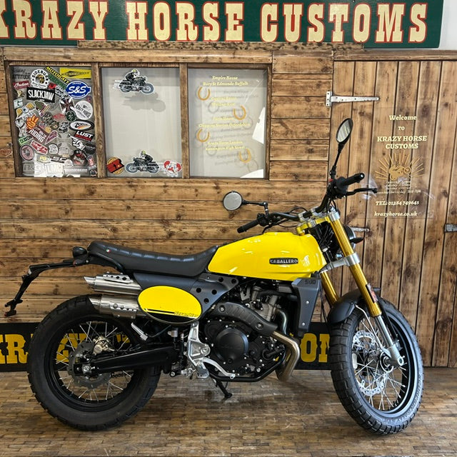 FANTIC 500 SCRAMBLER -  Yellow - Pre-Registered