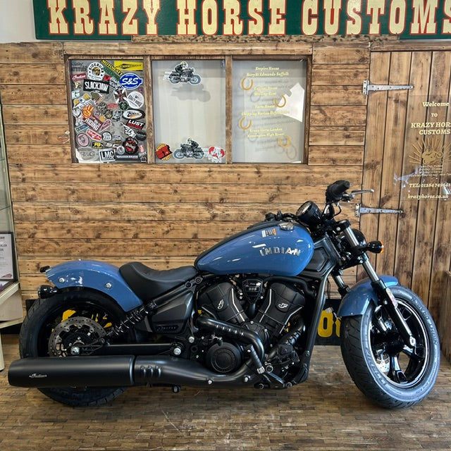 INDIAN SCOUT BOBBER 60 LTD - Storm Blue