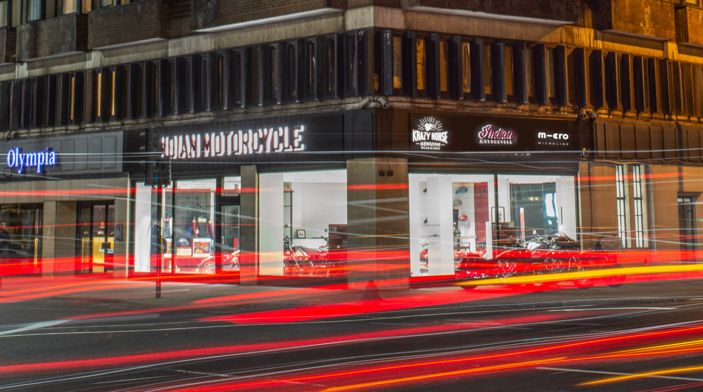 motorcycle dealer London - Krazy Horse Brand Experience Centre