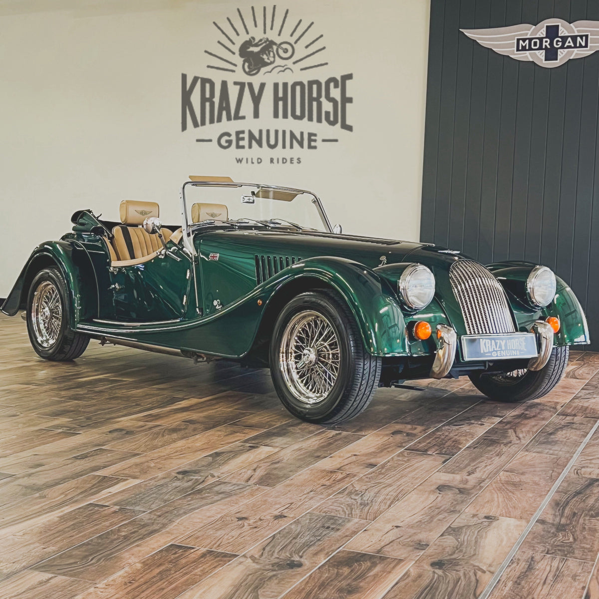 SOLD - Morgan Plus 4 - Morgan Amazon Green