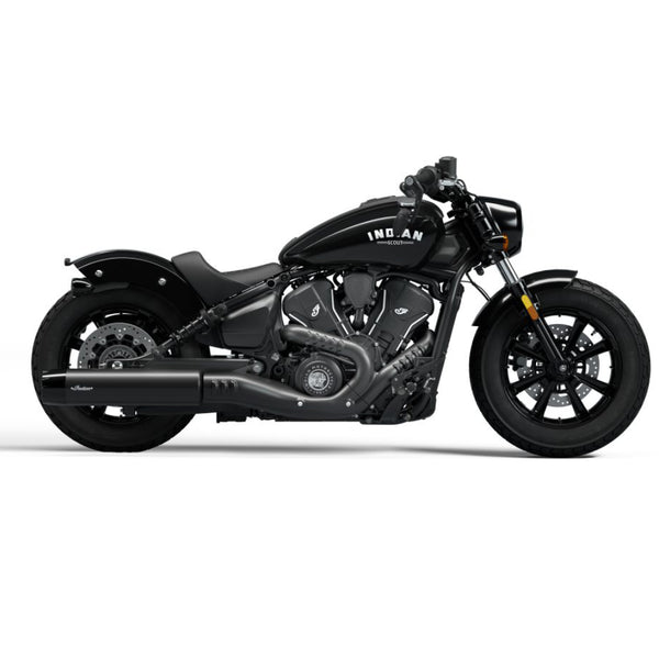 2025 Indian Scout Bobber - Black Metallic - Krazy Horse