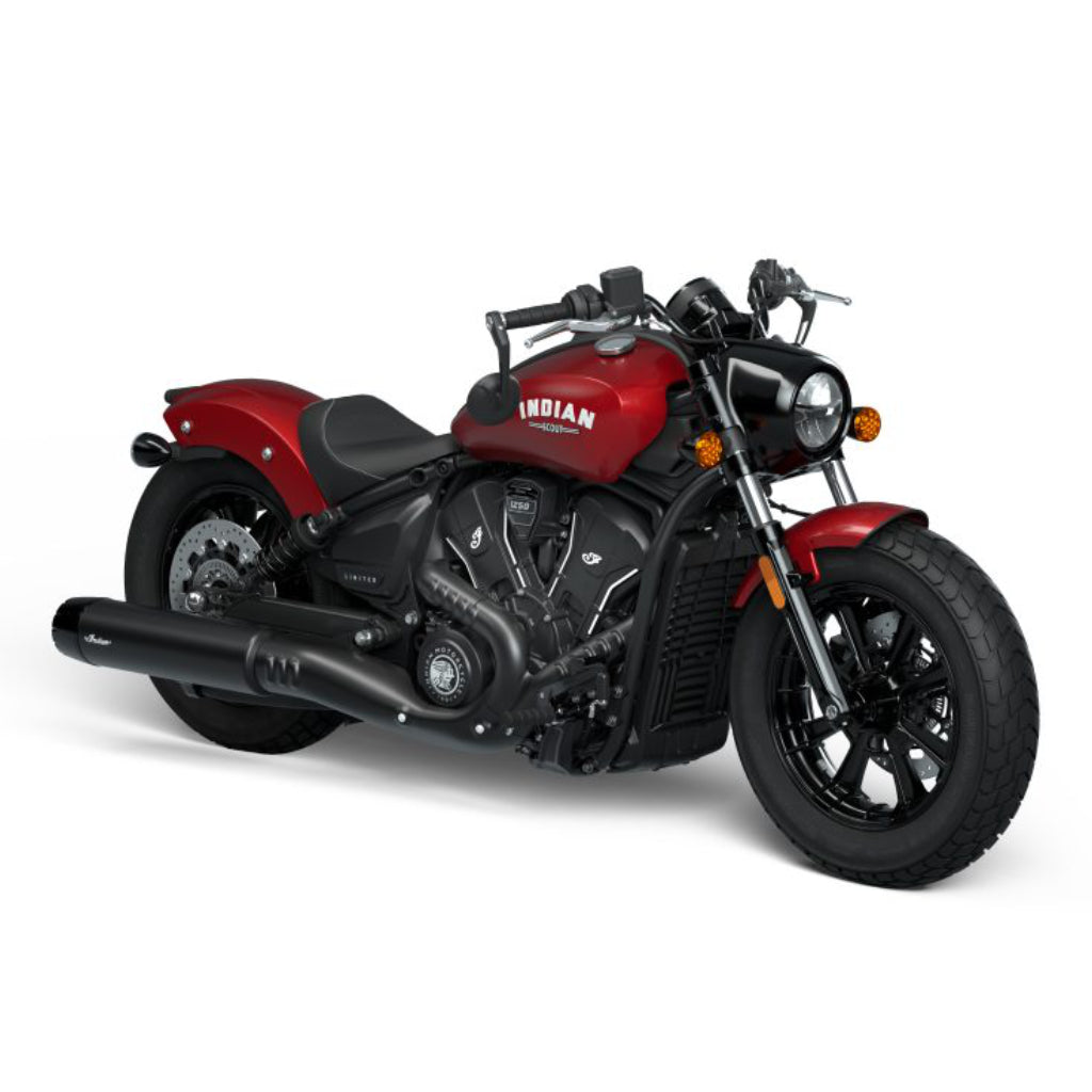 indian scout bobber red