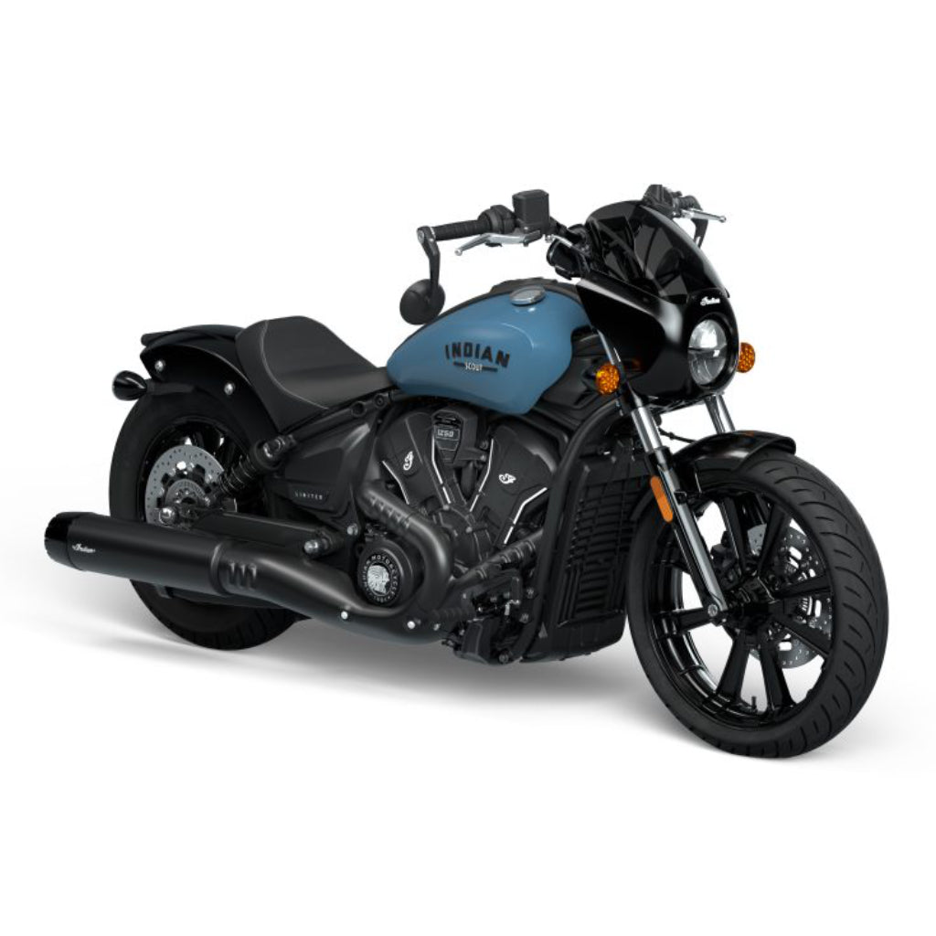 2025 Indian Sport Scout Limited - Black Smoke or Storm Blue or Nara Bronze Metallic