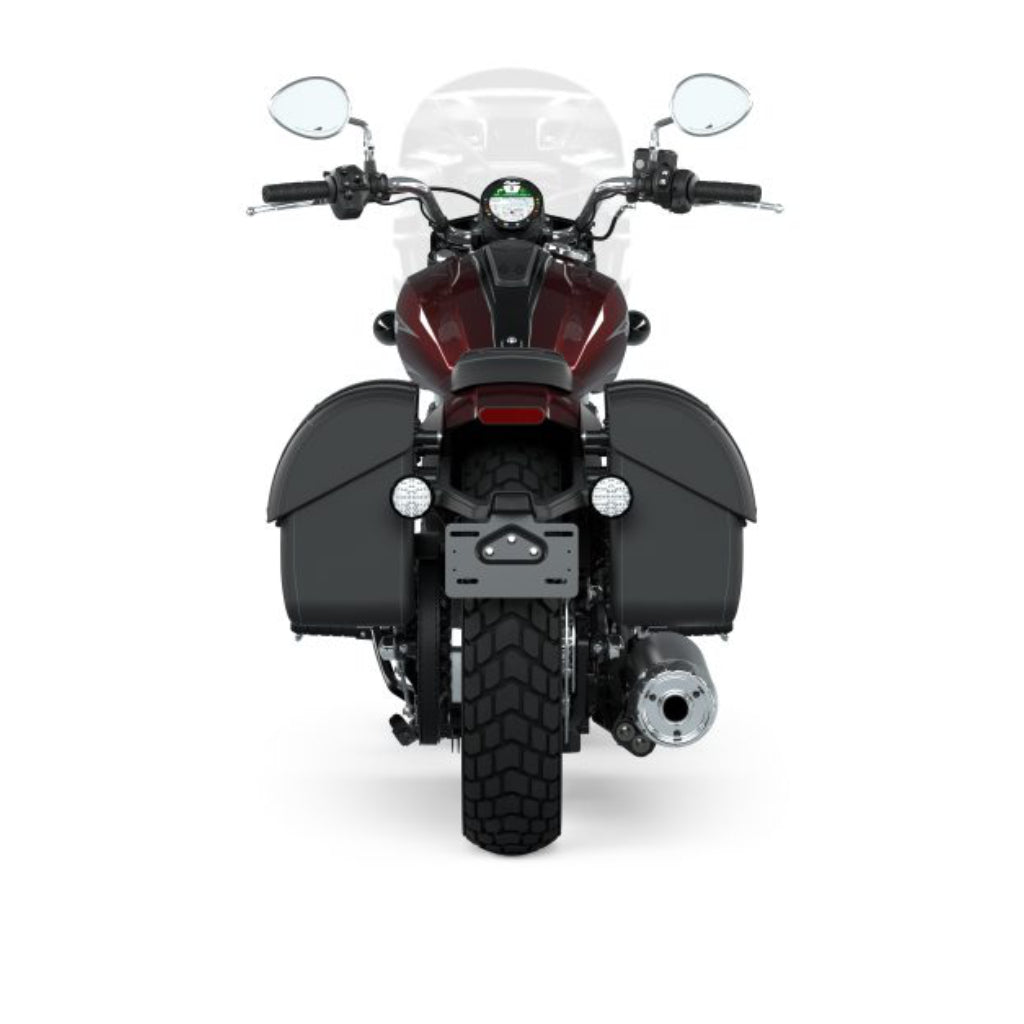 2025 Indian Super Scout - Black Smoke with Graphics or Maroon Metallic with Graphics