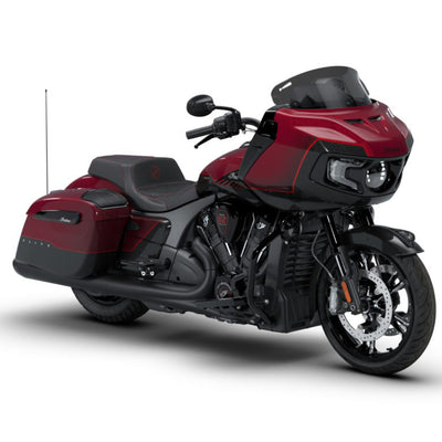 125th Anniversary Edition - Indian Challenger - Red with Black Crystal