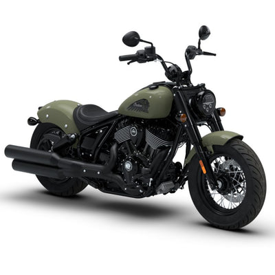 2026 Indian Chief Bobber Dark Horse - Moss Green