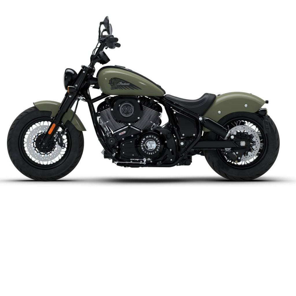 2026 Indian Chief Bobber Dark Horse - Moss Green