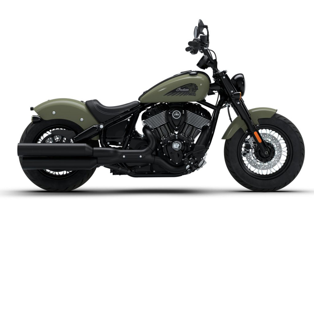 2026 Indian Chief Bobber Dark Horse - Moss Green