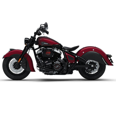 125th Anniversary Edition INDIAN CHIEF VINTAGE - Anniversary Red with Black Crystal