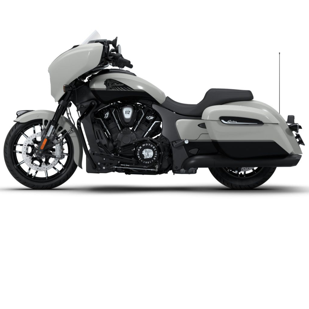 2026 Indian Chieftain PowerPlus Dark Horse - Black Crystal with Black Metallic or Chalk with Black Smoke